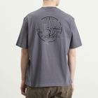Stone Island Men's Camo Compass T-Shirt in Blue Grey