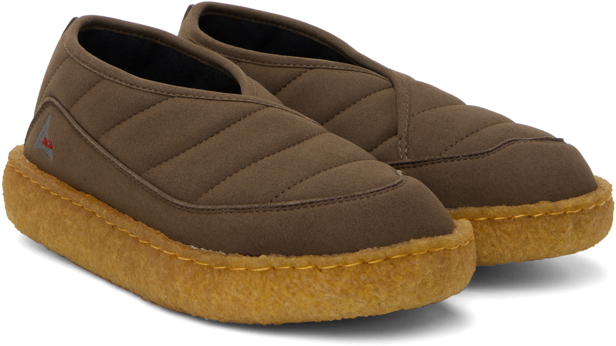 ROA Brown Nuvolau Slippers