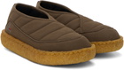 ROA Brown Nuvolau Slippers