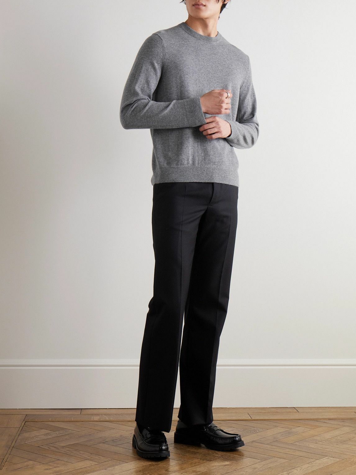 Theory - Hilles Cashmere Sweater - Gray