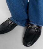 Gucci Jordaan Horsebit leather loafers