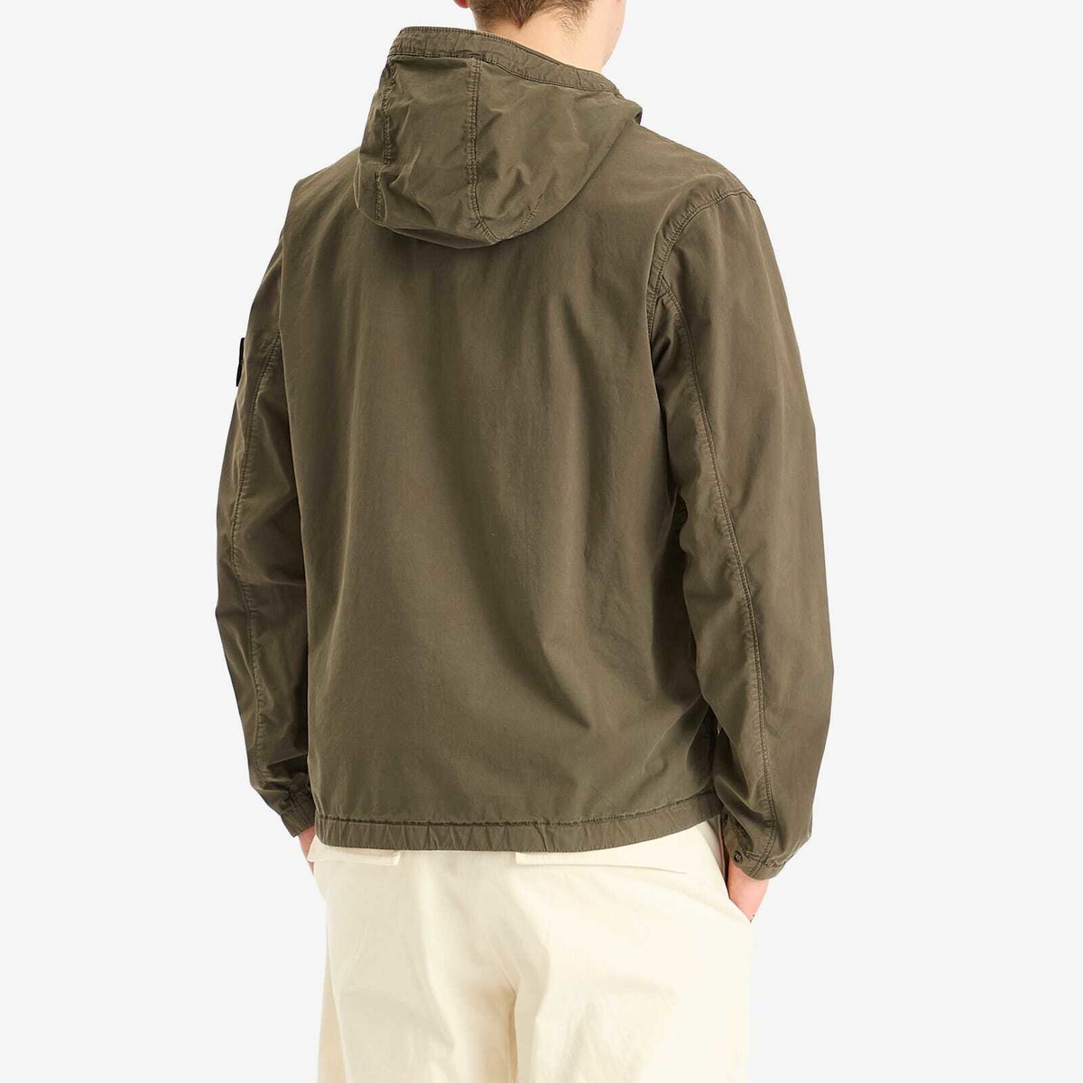 Stone Island Men's Supima Cotton Twill Stretch-TC Hooded
