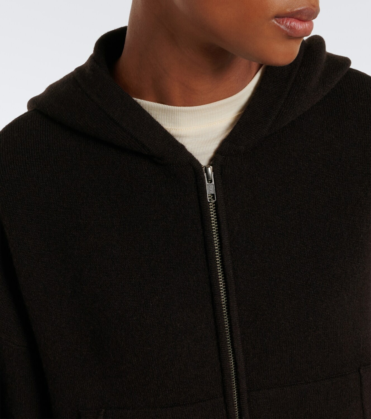 Lisa Yang Lilia cashmere zipped cardigan
