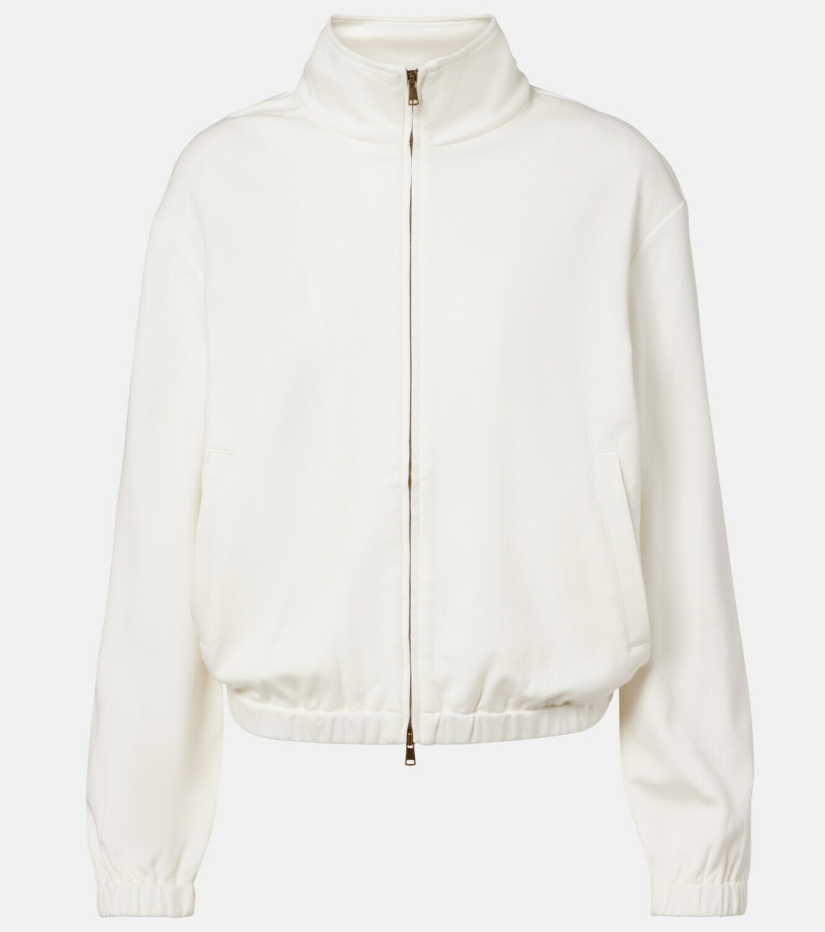 Max Mara Cotton and silk-blend sweatshirt
