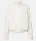 Max Mara Cotton and silk-blend sweatshirt