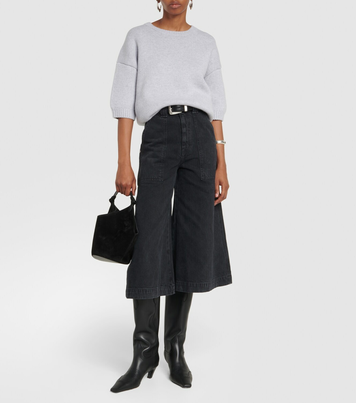 Khaite Nere cashmere-blend sweater