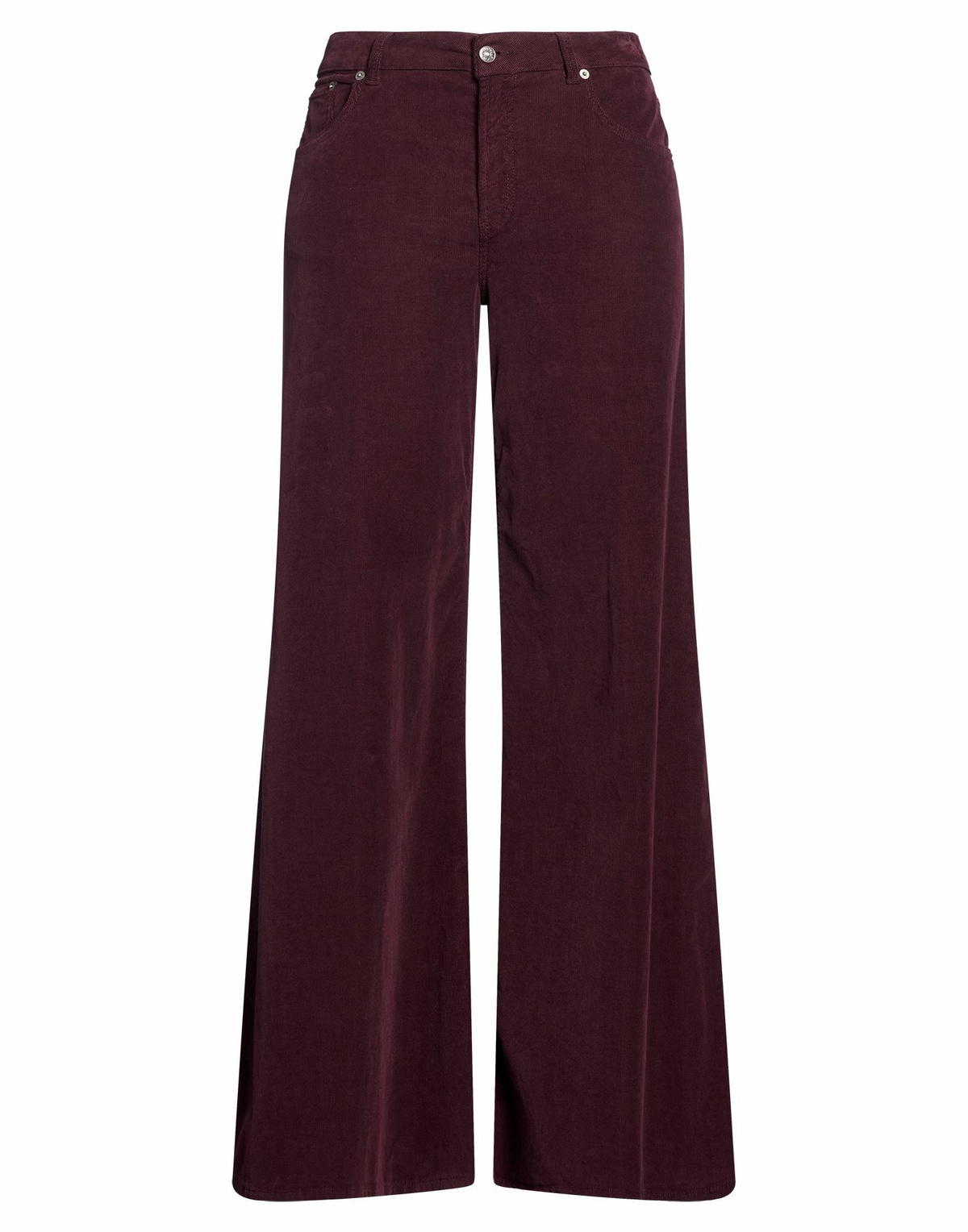 Dondup Womens Pants Burgundy