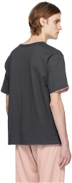 NEEDLES Gray Reversible T-Shirt