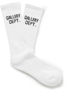 Gallery Dept. - Clean Logo-Jacquard Cotton-Blend Socks