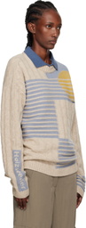 Holzweiler Gray Retro Sun Sweater