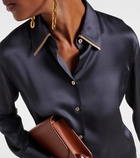 Vince Silk satin blouse