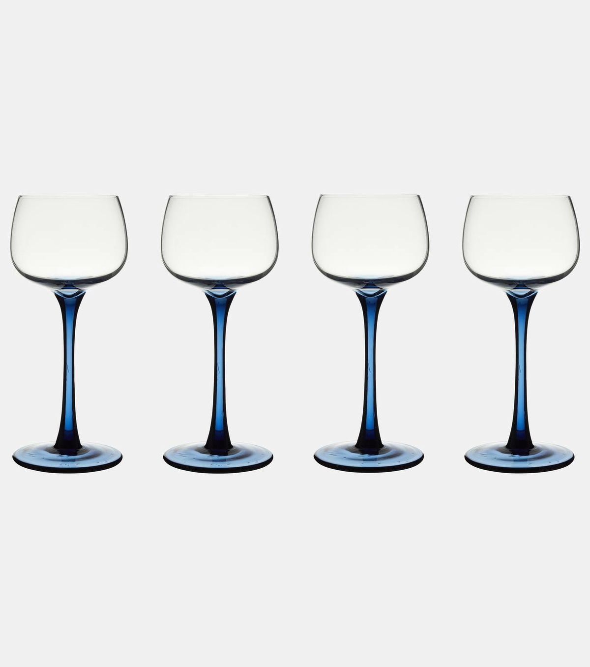 Bitossi Diseguale set of 4 cordial glasses