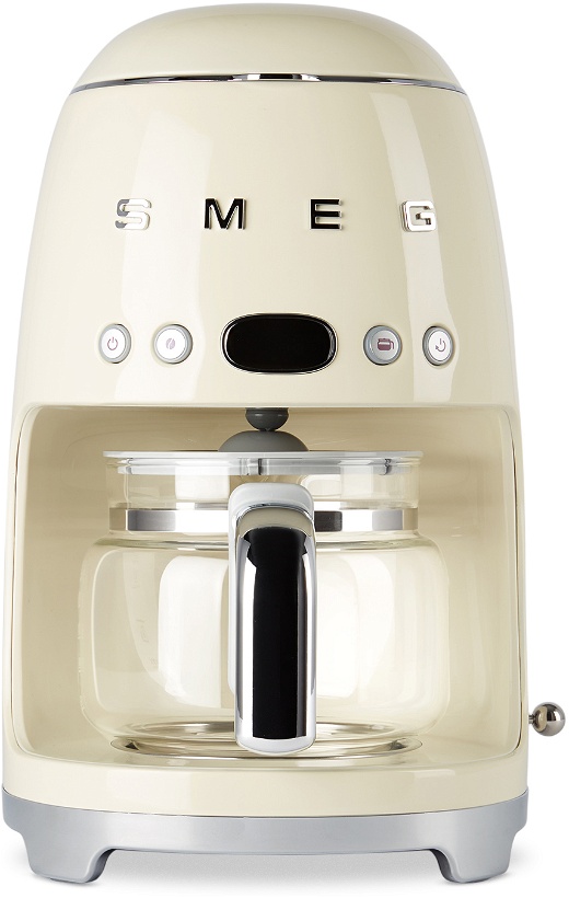 Photo: SMEG Beige Retro-Style Drip Coffee Maker, 1.2 L