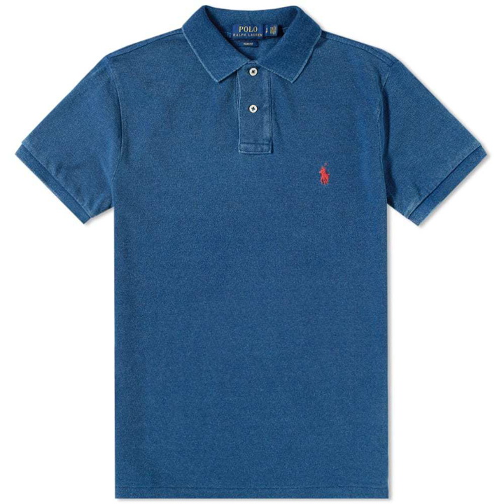 Photo: Polo Ralph Lauren Washed Indigo Polo Blue