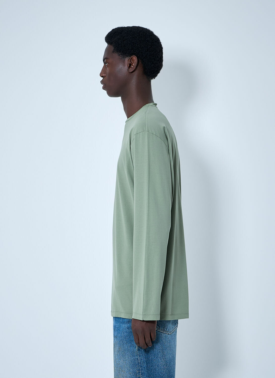 RIER Cotton Long Sleeve T-Shirt