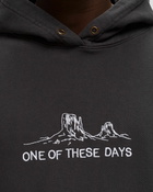 One Of These Days Counting Every Second Hoodie Black - Mens - Hoodies