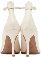 Valentino Garavani Off-White Tan-Go 100 Heels