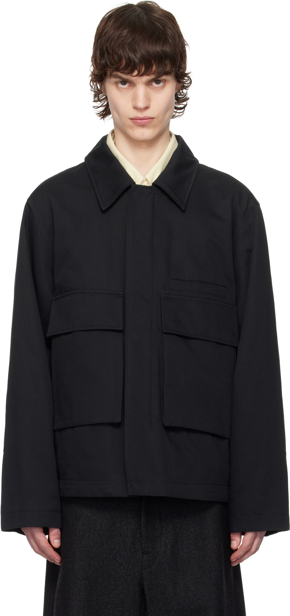 LEMAIRE ジャケット 新品 036 LEMAIRE（ルメール）テーラードシングルブレステッドジャケット JA1084