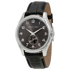 Hamilton Jazzmaster Grey Dial Black Leather Mens Watch H38411783