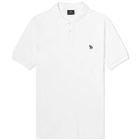 Paul Smith Men's Zebra Polo Shirt in White