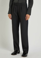 Bettter Sliced Straight-leg Wool-blend Trousers Multicoloured 1