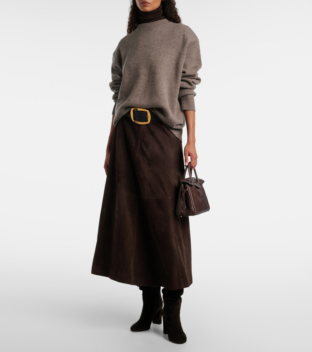 Staud Store Staud Maude Mini leather tote bag Staud