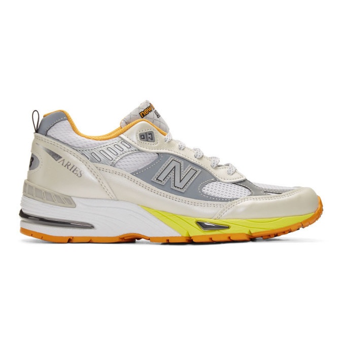 Photo: Aries Grey New Balance Edition M991 Arise Sneakers