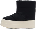 Rick Owens DRKSHDW Black Porterville Mega Bumper Low Lunar Boots