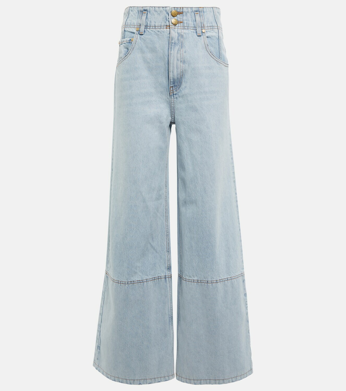 Ulla Johnson High-rise Wide-leg Jeans Ulla Johnson