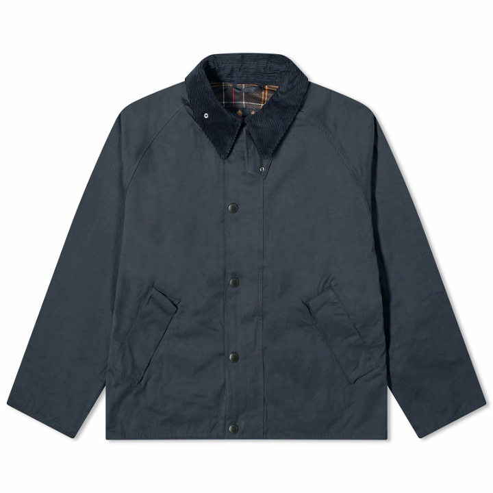 Photo: Barbour Men's OS Transporter Casual Jacket in Navy