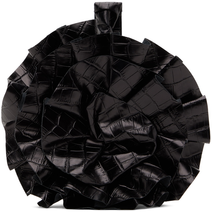 Photo: VAQUERA Black Corsage Clutch