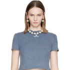 SHUSHU/TONG Painted Faux-Pearl Gemstone Earrings