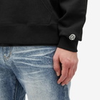 Billionaire Boys Club Men's Duck Embroidered Straight Logo Hoodie in Black