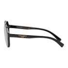 Dolce and Gabbana Black Aviator Sunglasses