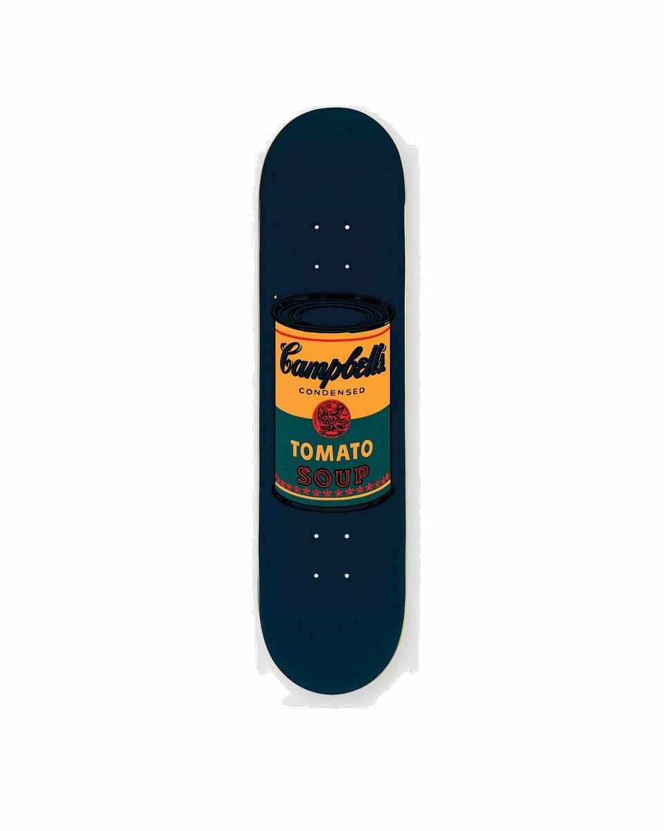 Photo: The Skateroom Andy Warhol Colored Campbell’s Soup   Teal Deck Multi - Mens - Home Deco