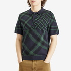 Dime Men's Antique Polo in Navy Multi