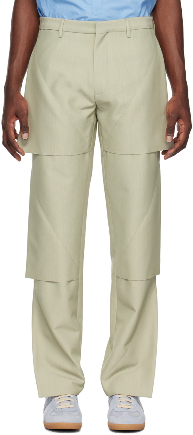 T/SEHNE SSENSE Exclusive Gray Trousers