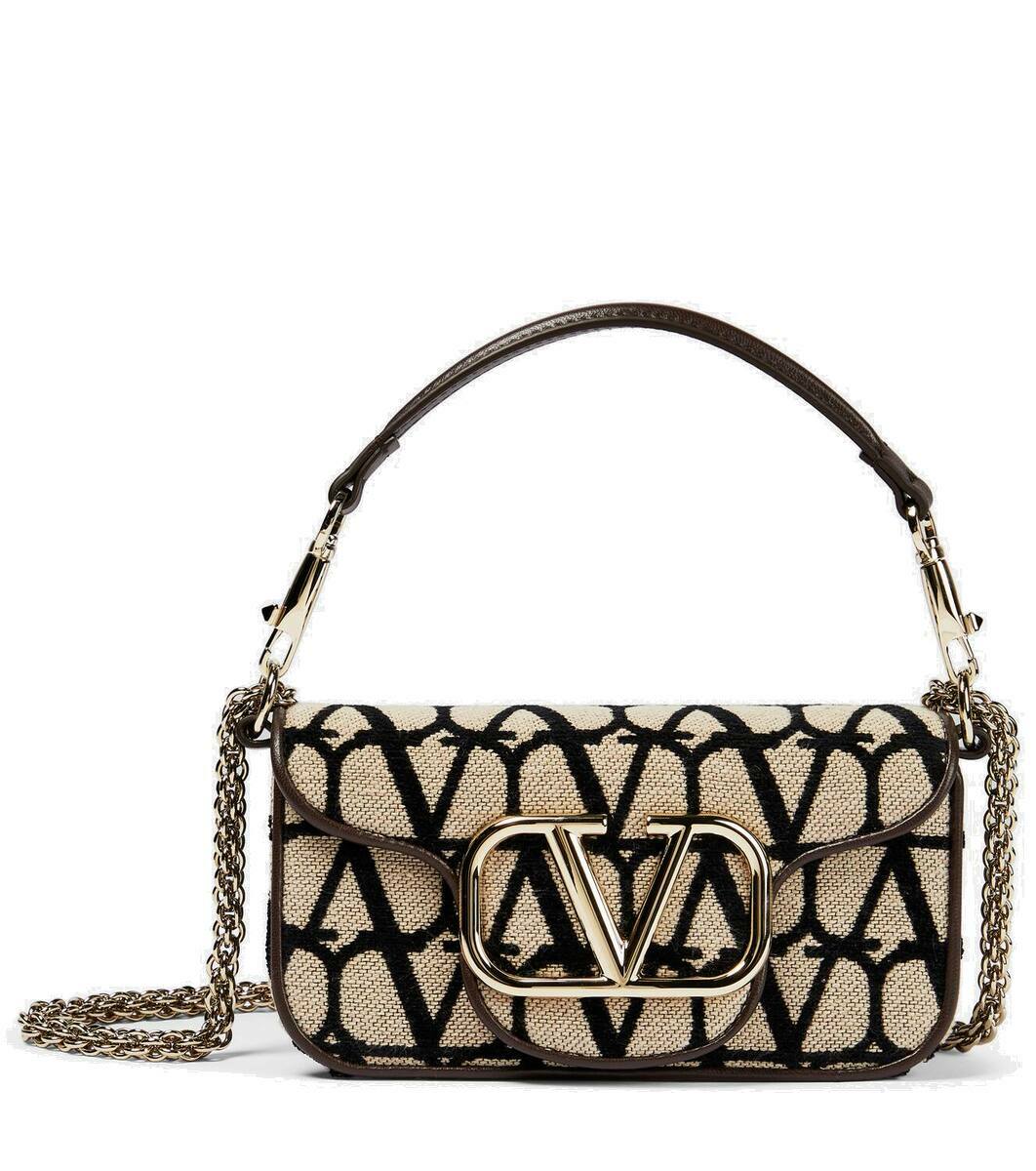 Valentino Garavani Locò Small Toile Iconographe shoulder bag