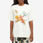 Alemais Women's ALÉMAIS Meagan Cheetah T-Shirt in Cream