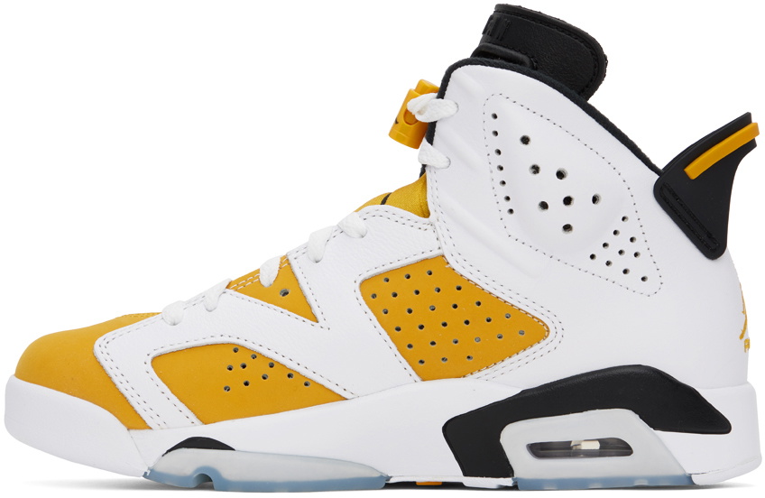 Nike Air Jordan 6 Retro イエロー Nike Jordan Yellow Air Jordan 6 Retro Sneakers Nike Jordan Brand