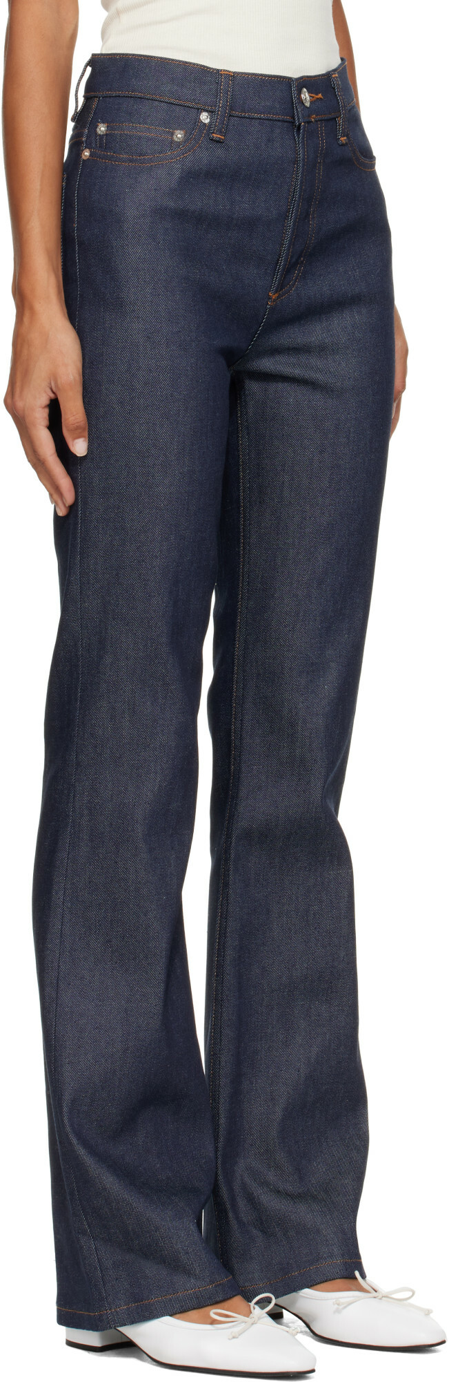 A.P.C. Blue Romy Jeans