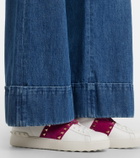 Valentino Garavani Rockstud Untitled leather sneakers