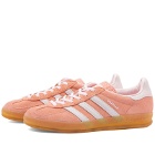 Adidas Gazelle Indoor Sneakers in Wonder Clay/Clear Pink/Gum