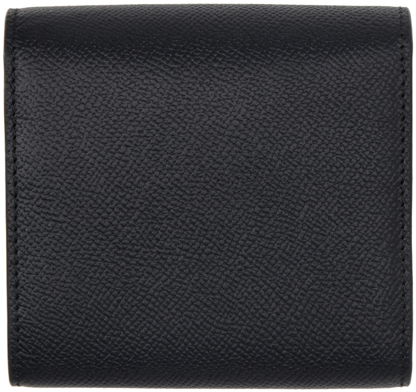 AMI Paris Black Paris Paris Compact Wallet AMI