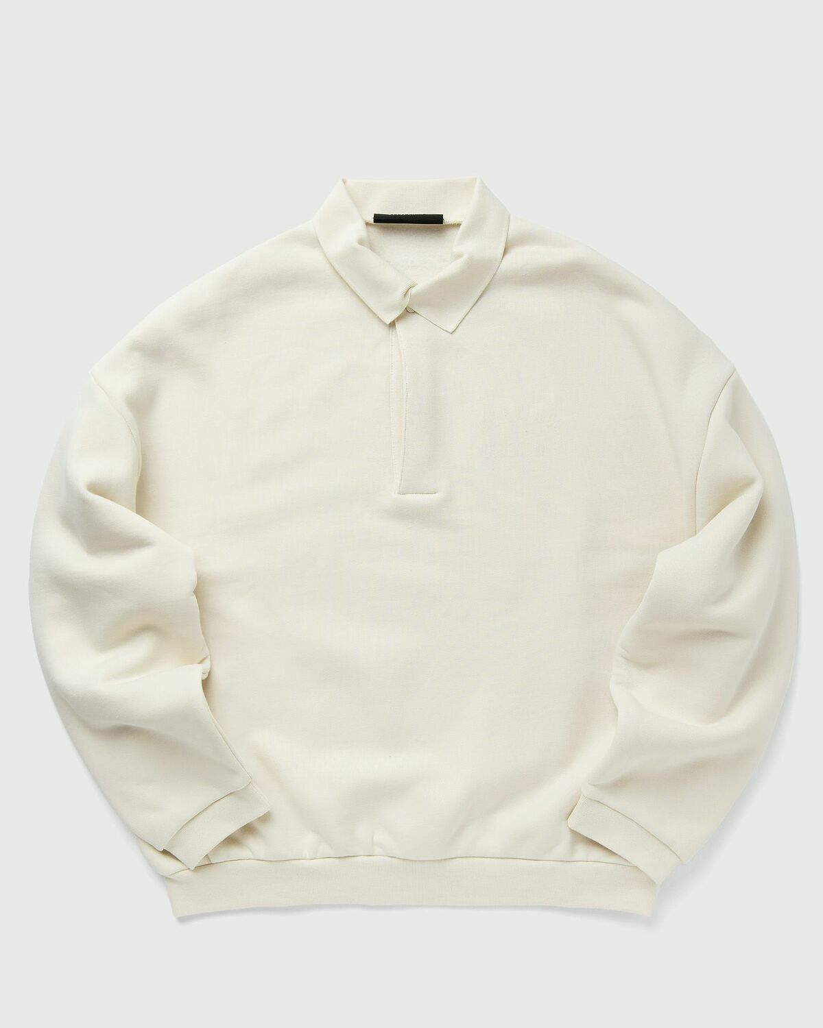 Fear Of God Essentials Fleece Polo Beige Polos