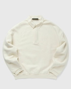 Fear Of God Essentials Fleece Polo Beige Polos
