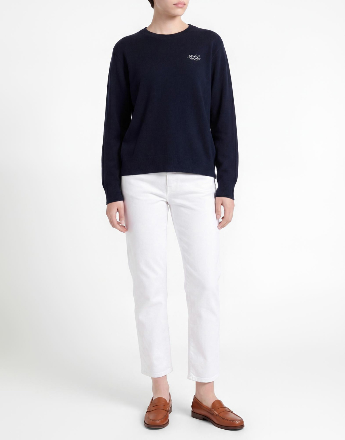 Lauren Ralph Lauren Womens Sweater in Navy