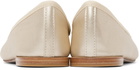 Repetto Gold Cendrillon Ballerina Flats