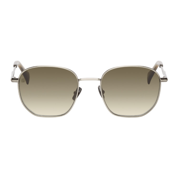 RAEN Gunmetal and Green Alameda Sunglasses RAEN