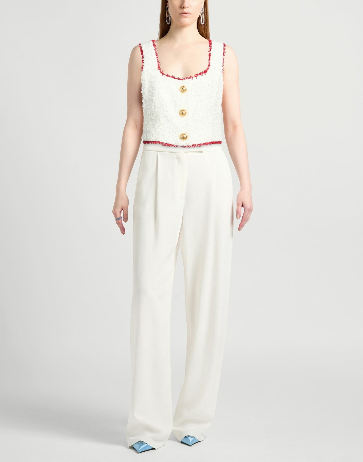 Balmain Womens Top in White